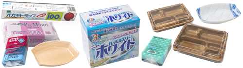 ラップ　洗剤　食品トレー　お弁当容器などの食品包装資材ならオレンジパック